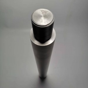 High Quality Molybdenum éléktroda Molybdenum Rod kalawan thread Mo Bar pikeun Kaca lebur