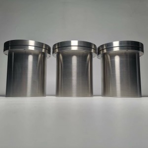 kvaliteetne tehase kohandatud metallist volframist kiirguskindel meditsiinipaak volframkilbiga konteiner