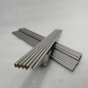 Brila Surfaca W1-Tungstena Metala Bastono Kun Alta Temperaturo