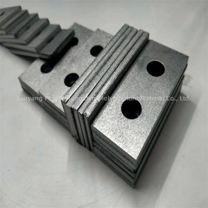 pure molybdenum plate with holes molybdenum machined part