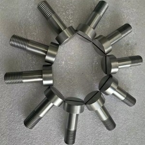 Molybdenum slotted screws