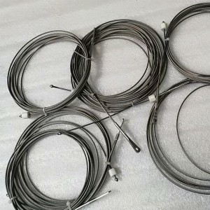 Tungsten seed crystal rope