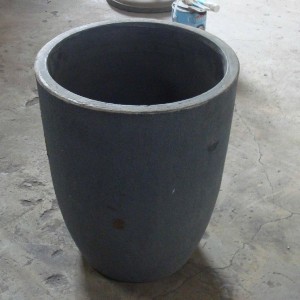 Custom 99.9% Carbon Graphite Material Crucible Induction Heating Melting