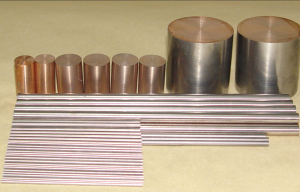 High quality WCu Tungsten Copper alloy Sheet Plate Wcu 80//20 90/10 75/25 70/30 copper tungsten rod