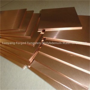 Te Kounga teitei molybdenum Copper Alloy plate