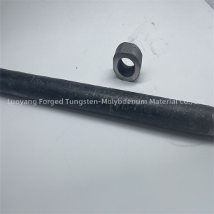 Elétrodos de molibdênio de forno de derretimento de vidro forjado preto