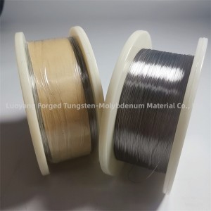 Ren Tungsten Filament Wire Høy temperatur motstand