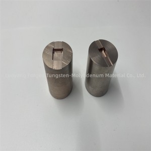 Tungsten copper electrode head stable conductivity and thermal conductivity