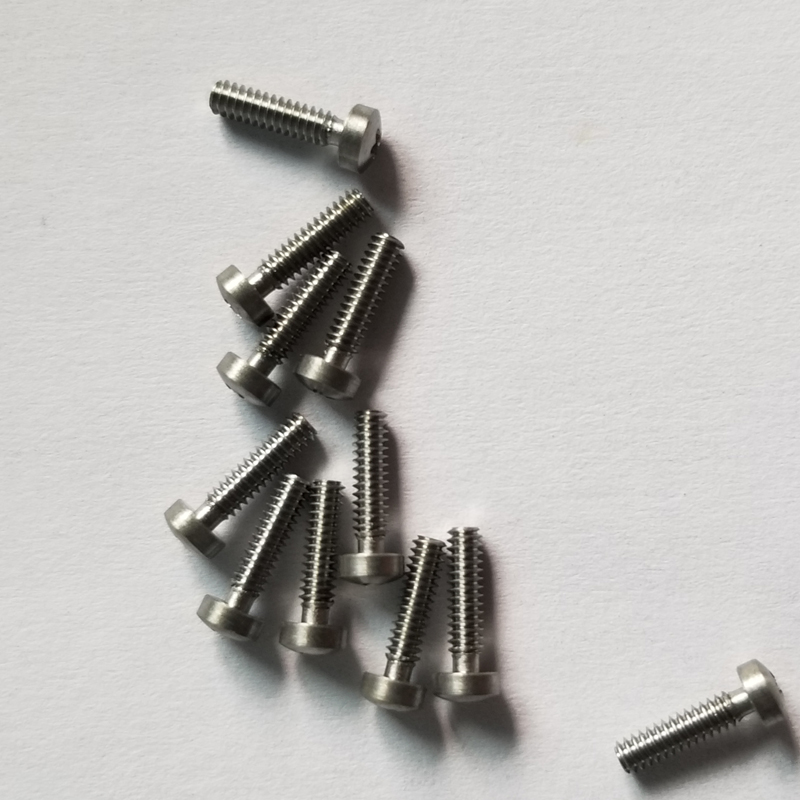 Micro size molybdenum and tungsten phillips soltted screws Featured Image