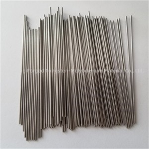 pure tungsten tube tungsten rods with polished surface